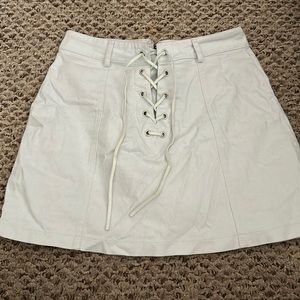 Light blue skirt
